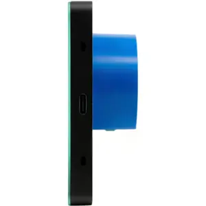 Pantalla táctil de pared de 6.95'' para control centralizado con sensores + Wi-Fi 6 + relé 5A - Negro
