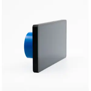 Pantalla táctil de pared de 6.95'' para control centralizado con sensores + Wi-Fi 6 + relé 5A - Negro