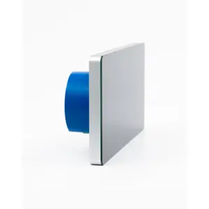 Pantalla Touch de pared 6,95'' para control centralizado con sensores + Wi-Fi 6 + relé 5A - Plateado