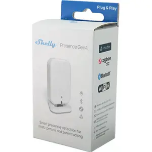 Sensor de Presença mmWave Inteligente com Wi-Fi, Matter, Zigbee e Bluetooth