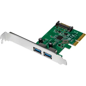 Placa PCI Express com 2 portas USB 3.2 Gen2 de alta velocidade