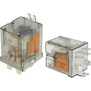 Relé industrial 230VAC 40A SPST-NO + SPST-NC (6 Faston)