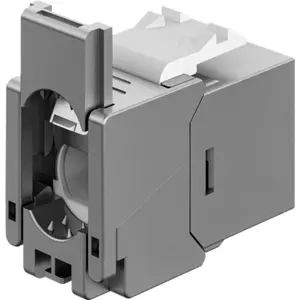 Keystone RJ45 CAT 6A fêmea, STP, 500 MHz, encapsulamento de metal