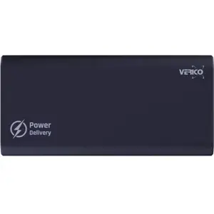 Power Bank 24.000mAh PD 22.5W (2x USB-A + USB-C + MicroUSB) - Preto