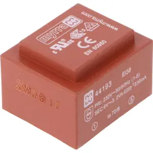 Transformador encapsulado para PCB 230V/6V 3.2VA