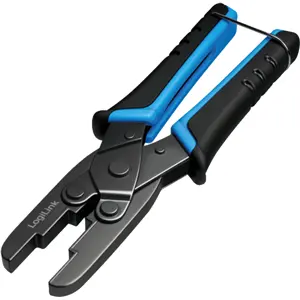 Alicate de engastar Keystone RJ45 y conectores de campo (tool-less)