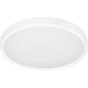 Plafon LED 230VAC 36W 3600lm 3000K a 6500K regulável c/ comando Ø415x69mm - branco