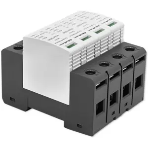 Limitador de sobretensão trifásico 3+NPE 20kA 420V AC Tipo II