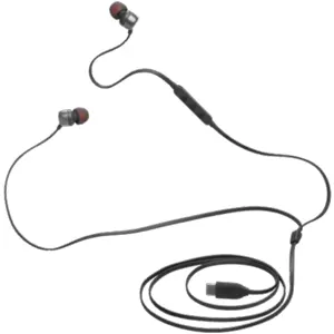 Auriculares in-ear Pure Bass c/ microfone - USB-C - preto
