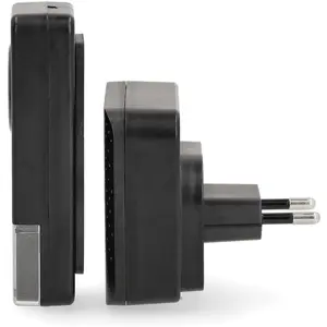 Campainha sem fios 230VAC c/ botão a pilha 58 melodias - 150 m - IP55