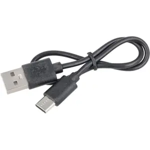 Lanterna LED SMD 10W c/ zoom + SOS - recarregável USB-C - IP44