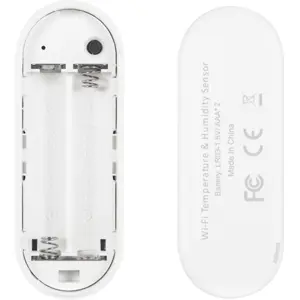 Sensor de temperatura e humidade sem fio WiFi (compatível c/ Tuya) IP65