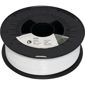 Rolo de filamento de impressão 3D em PETG de 1.75mm - Branco Marfim - 1000g