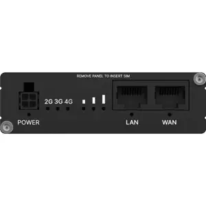 Router industrial 4G LTE Cat 4 Dual SIM c/ 2 portas Ethernet + Wi-Fi