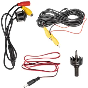 Cámara de aparcamiento orientable p/ automóvil 1/4'' CMOS 480TVL