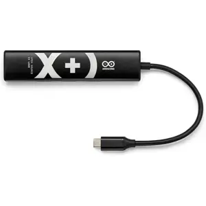 Hub Adaptador USB-C 8-em-1 Oficial Arduino com HDMI, Ethernet, USB-C PD, USB-A e Leitor SD/microSD