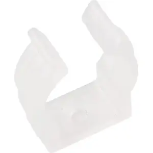 Suporte/Clip para tubo LED Neon Flex D25 - semitransparente