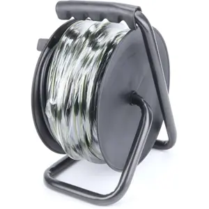 Extensão elétrica (3G1.5mm²) c/ enrolador + 4 tomadas + disjuntor - IP44 - 50m