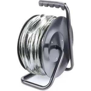 Extensión eléctrica (3G2.5mm²) con enrollador + 4 tomas + disyuntor - IP44 - 50m