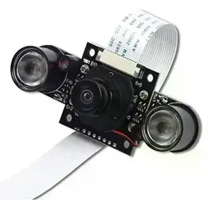 Módulo câmara 5MP p/ Raspberry Pi 5MP OV5647 c/ Filtro IR motorizado automático