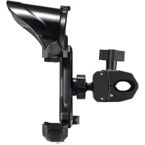 Suporte telemóvel até 7'' para mota / bicicleta com viseira de proteção