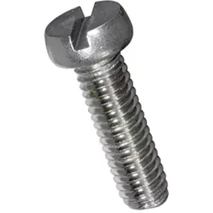 Parafuso de inox M3x10mm fenda
