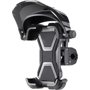 Suporte telemóvel até 7'' para mota / bicicleta com viseira de proteção