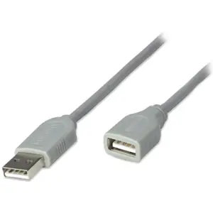 Cabo extensão USB 2.0 A macho - A fêmea isolada - 3.0m