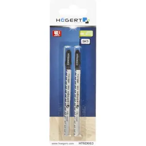 Lâminas para serra tico-tico 100mm p/ madeira corte curvo de precisão 4-30mm - 2 und