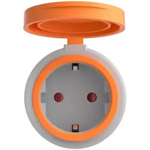 Tomada Inteligente Matter via Wi-Fi para Exterior (Type F)