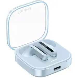 Auriculares earbuds TWS BT 5.4 c/ estojo de carregamento - Azul