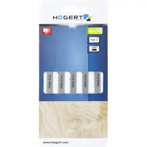 Hojas para sierra de calar 100mm para madera corte limpio - 5 uds