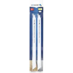 Lâmina para serra de sabre 300mm p/ aço tubos e perfis 2-8mm - 2 und