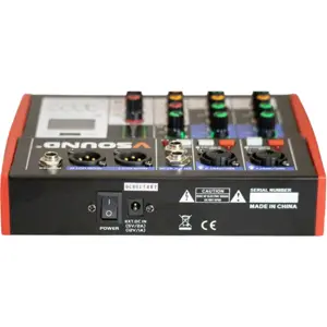 Mesa de Mistura 4 Canais com BT/LCD/USB/PC/PHANTOM