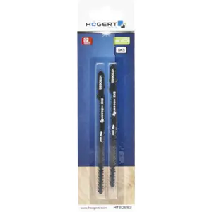 Lâminas para serra tico-tico 115mm p/ madeira corte curvo 3-80mm - 2 und