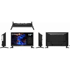 TV LED 19'' HD Ready para casa, caravana o barco con alimentación 12V DC / 230V AC
