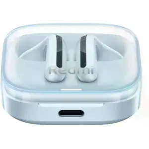 Auriculares earbuds TWS BT 5.4 c/ estojo de carregamento - Azul
