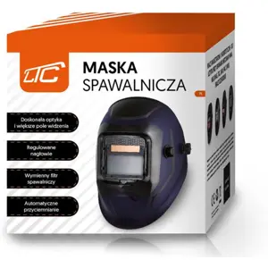Máscara de proteção de soldar c/ escurecimento automático regulável