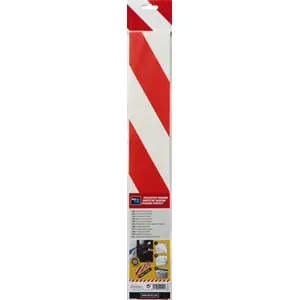Protector de aparcamiento adhesivo para pared - 490x75x15mm