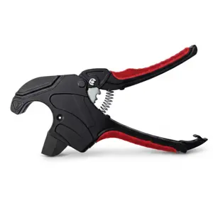 Alicate de corte profissional para tubos PVC, PP, PE e PEX (Ø0 a 42mm)