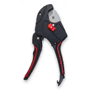 Alicate de corte profissional para tubos PVC, PP, PE e PEX (Ø0 a 42mm)