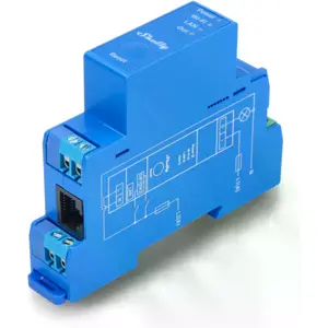 Módulo para calha DIN c/ 1 relé para automação WiFi/BT/LAN - 110/240VAC 16A