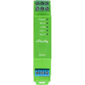 Módulo controlador Dimmer inteligente para calha DIN de 2 canais 2x200W