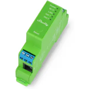 Módulo controlador Dimmer inteligente para calha DIN de 2 canais 2x200W