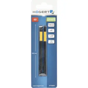 Conjunto de 2 Bits magnéticos 1/4'' Torx TX27 - 100mm