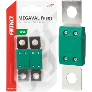 Fusible auto MEGA 125A violeta [2 unid.]
