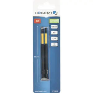 Conjunto de 2 Bits magnéticos 1/4'' Torx TX20 - 100mm