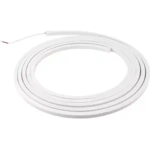 Tira LED NEON FLEX 2700K (blanco cálido) 24VDC 8W/m IP67 - 4x10mm - rollo de 5m
