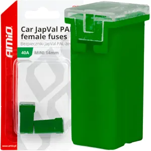 Fusível auto japval MF14 40A verde [2 unid.]