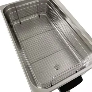 Aparelho de limpeza por ultrassons 20l - aço inox